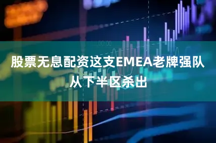 股票无息配资这支EMEA老牌强队从下半区杀出